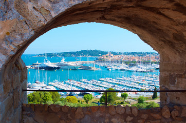 South of France harbour