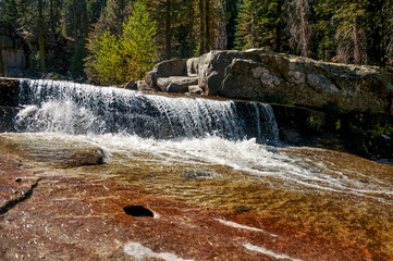 Waterfall in Yosemite National Park
