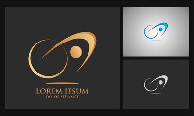 Naklejka premium abstract connection logo