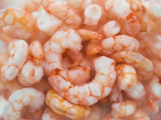 Peeled shrimps