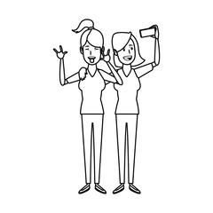 beautiful happy hugging two girls casual clothes