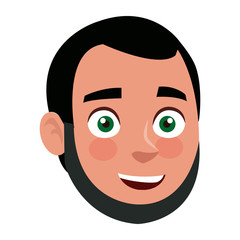 portrait man young people character