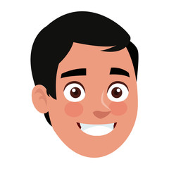 Fototapeta premium portrait man young people character