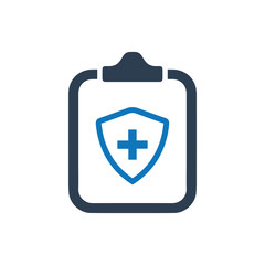 Obraz premium Health Insurance Policy Icon