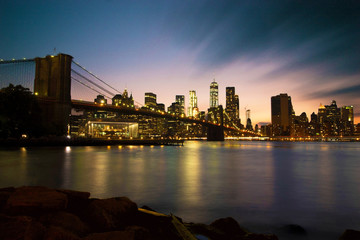 Fototapeta na wymiar New York Sunset 