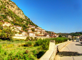 Fototapeta na wymiar Berat, Albania