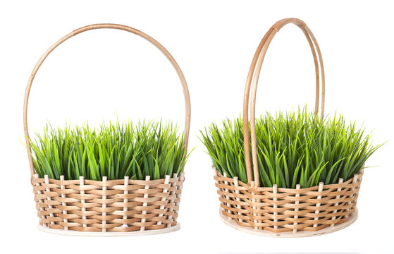 Empty Easter Basket With Grass Images – Browse 1,997 Stock Photos, Vectors,  and Video