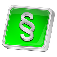 Law paragraph button - 3D illustration