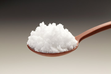 Sugar or Salt on spoon