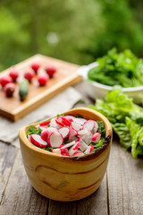 fresh vegetables salad