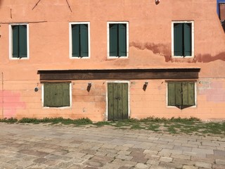 Front of a house - Venetian architecture (Venice, Italy)