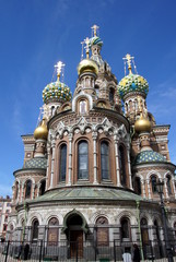 Fototapeta na wymiar Blutkirche Sankt Petersburg