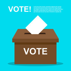 vote , election. democracy vector illustration.