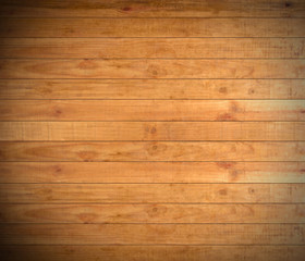 Old vintage planked wood board