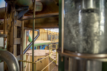 sugar cane refinery