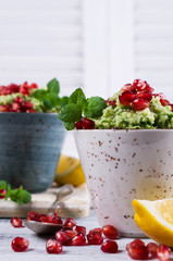 Couscous with pomegranate