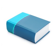 Book on a white background