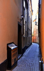 Dark strreets of Stockholm