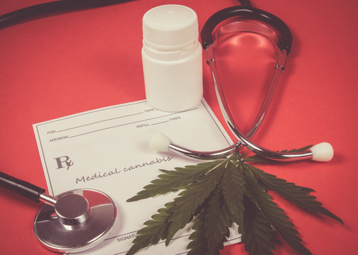 A prescription for medical marijuana.