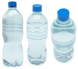 Plastic water bottle