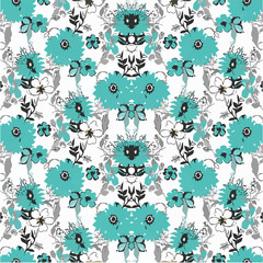 Elegant flower pattern 