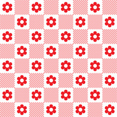 Vector geometric seamless pattern 3