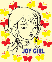 Colorful T-shirt graphic design and typography, for printing 