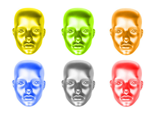 Dummy, plastic dolls