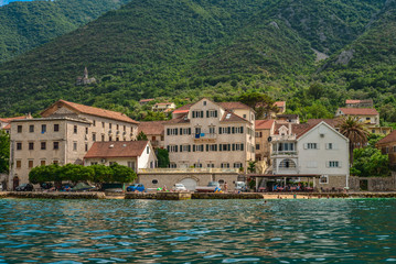 View of Bay of Kotor near Prcanj