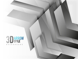 Techno arrow background