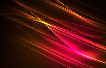 Vector polar lights concept background