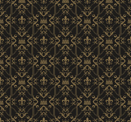 Seamless pattern Royal Wallpaper 