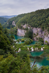 Fototapeta na wymiar plitvice nationall Park - croatia