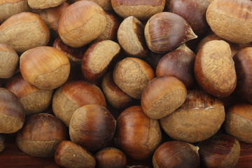 chestnuts background