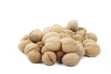walnuts isolated