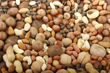 nuts background