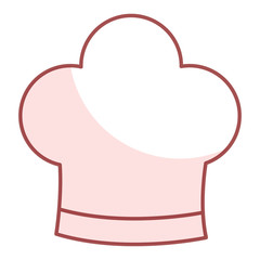 chef hat isolated icon vector illustration design
