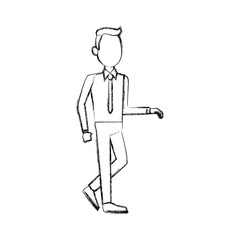 young man employee worker people staff