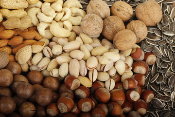 nuts background