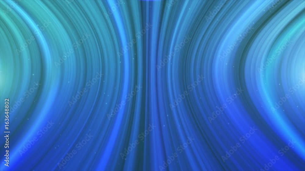 Poster abstract background with stripes and particles animation of seamless loop.
