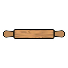 kitchen roller isolated icon vector illustration design