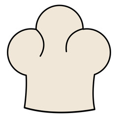 chef hat isolated icon vector illustration design