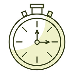 chronometer timer isolated icon vector illustration design