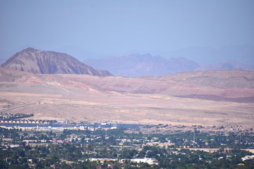 Las Vegas illustrated skyline