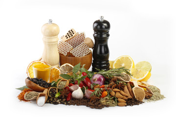 spices isolated