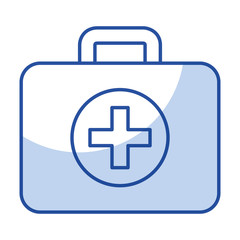 medical kit isolated icon vector illustration design