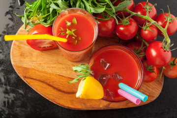 Bloody mary cocktail