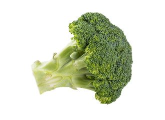 Broccoli isolated over white background