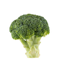 Broccoli isolated over white background