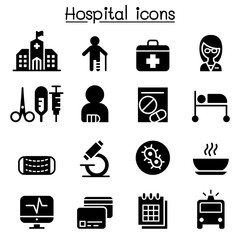 Hospital & medical icons